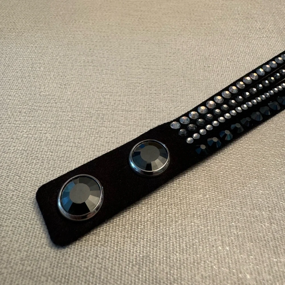 Swarovski Crystal Studded Wrap Bracelet - Picture 5 of 5